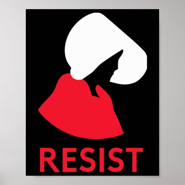Affiche Une domestique résiste à la protestation féministe (Devant)