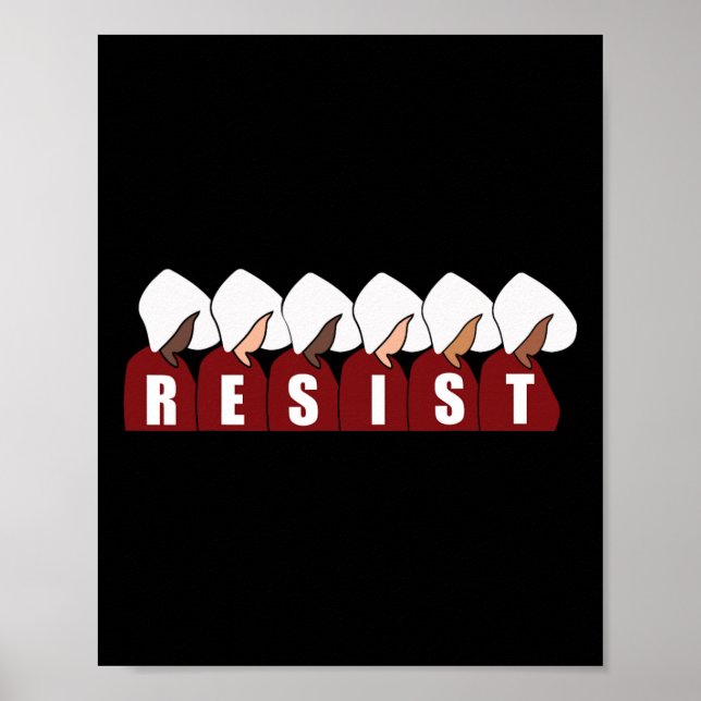 Affiche Une domestique résiste à la protestation féministe (Devant)