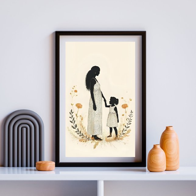 Affiche Une douce force maternelle III (Créateur téléchargé)