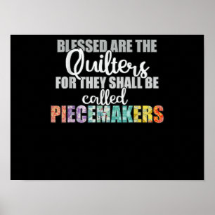 Affiche Une équipe de Piecemaker Crochet, Quilting Sewing