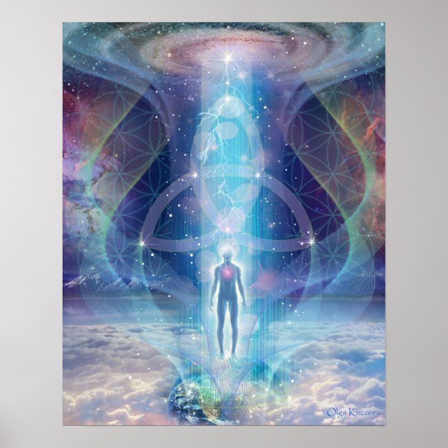 Affiche "Une étincelle du Créateur !" - Trinité (Devant)