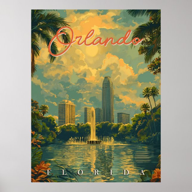 Affiche Une explosion du passé : Orlando Vintage (Devant)