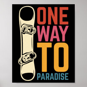Affiche Une Façon De Parvenir Au Paradis
