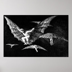 Affiche Une façon de voler, Francisco Goya