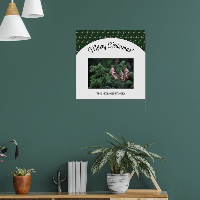 Affiche Une famille de Noël photo (Salon 1)