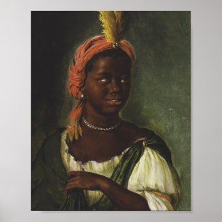 Affiche Une femme africaine - Willem van Mieris