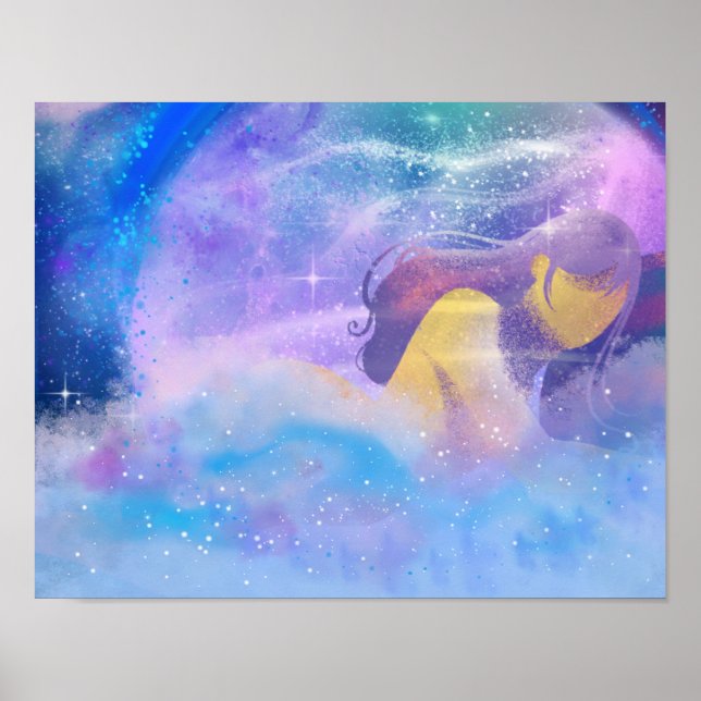 Affiche Une femme qui dort (Devant)