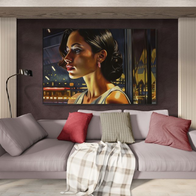 Affiche Une femme vénézuélienne dans une boîte de nuit de  (Créateur téléchargé)