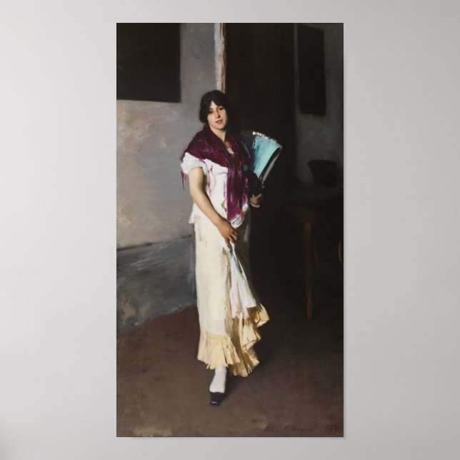 Affiche Une femme vénitienne (Devant)