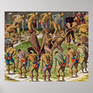 Affiche Une fête barbare