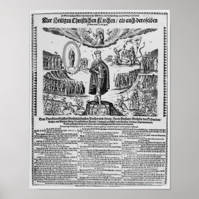 Affiche Une feuille de route allemande représentant Adolph (Devant)