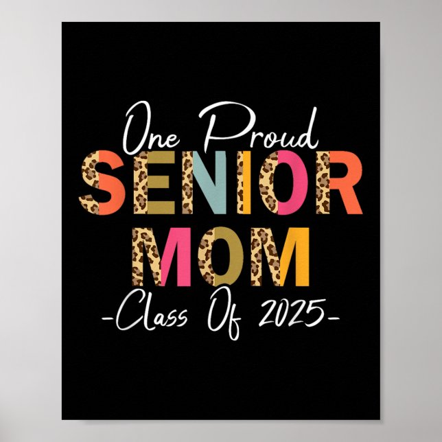 Affiche Une Fier Maman Supérieure Cl De 2025 Graduation Le (Devant)