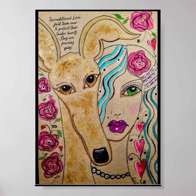 Affiche Une fille et sa peau (Devant)