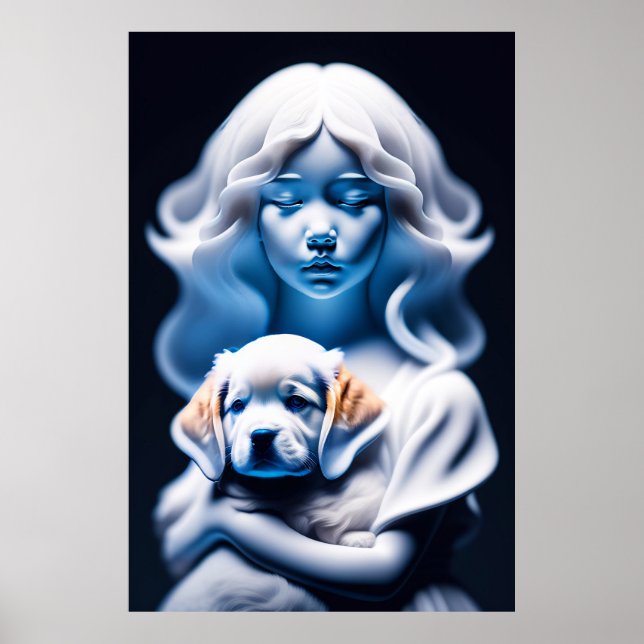Affiche Une Fille Fantôme Et Son Chien 3 (Devant)
