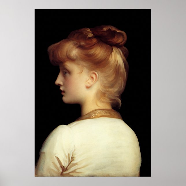 Affiche Une fille par Lord Frederic Leighton (Devant)