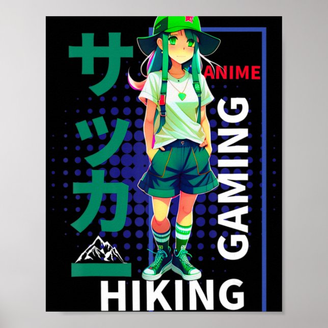 Affiche Une Fille Qui Aime Anime (Devant)