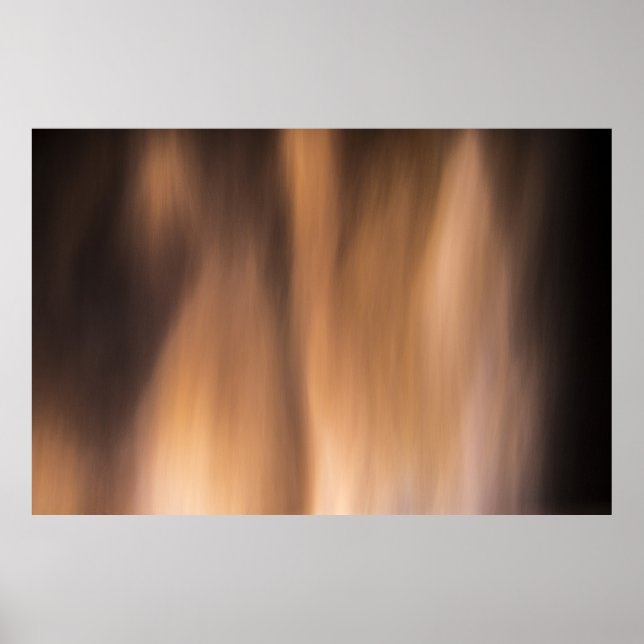 Affiche Une flamme rouge comme un spectacle aux aurores bo (Devant)