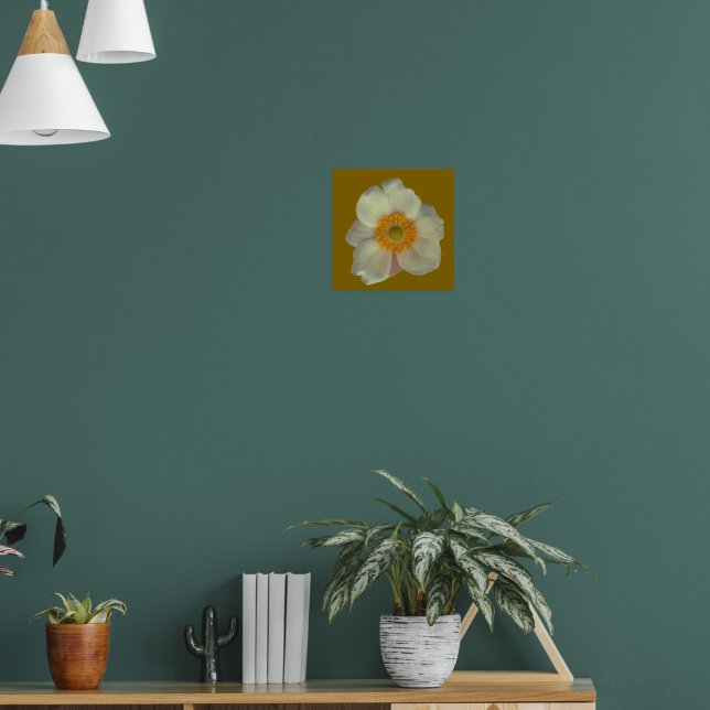 Affiche Une fleur blanche (Salon 1)