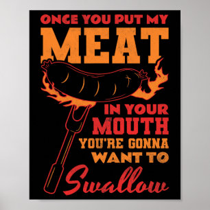 Affiche Une Fois Que Vous Avez Mis Ma Viande Dans Votre Bo