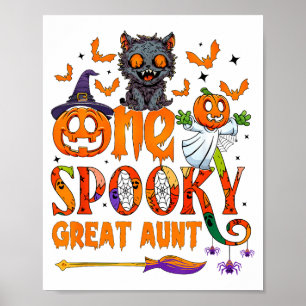 Affiche Une grande tante Soky drôle Halloween Soky tante C