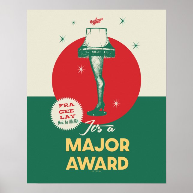 Affiche Une histoire de Noël | Prix majeur de la lampe de  (Devant)