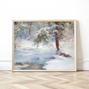 Affiche Une idylle hivernale