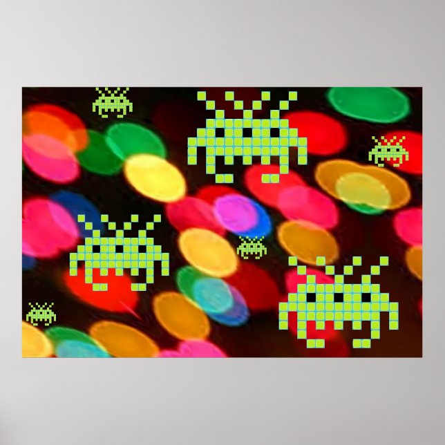 Affiche Une invasion secrète de Pixelverse (Devant)