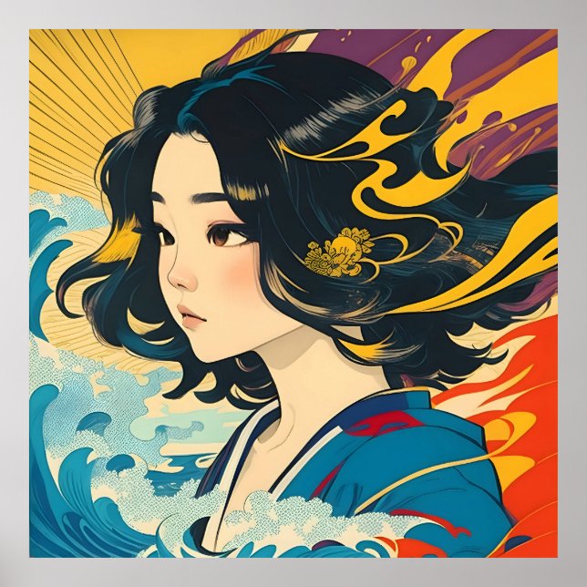 Affiche Une jeune Vietnamienne (Devant)