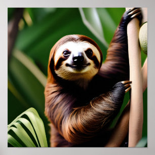 Affiche Une Jolie Fente Souriante