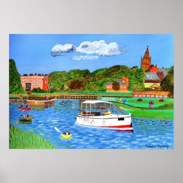 Affiche Une journée sur l'affiche (Devant)