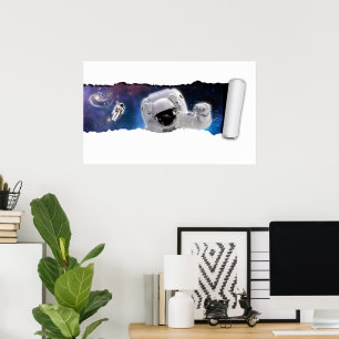 Affiche Une larme dans l'espace - Rencontre des Aliens ast