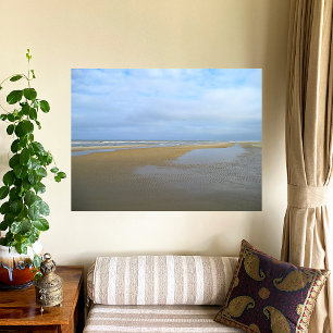 Affiche Une longue plage