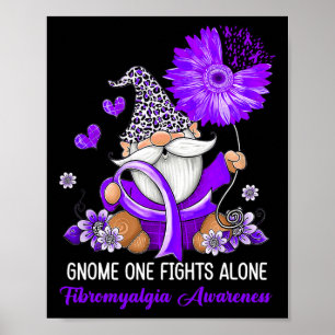 Affiche Une lutte seule contre la Fibromyalgie du Ruban
