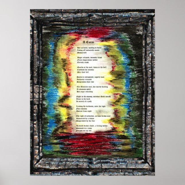 Affiche Une malédiction (Devant)