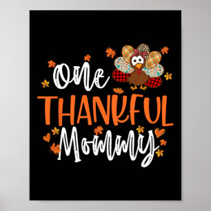 Affiche Une maman Merci Thanksgiving Family Matching Tu