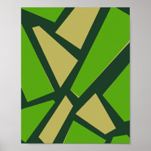 Affiche Une mosaïque de chaos structuré