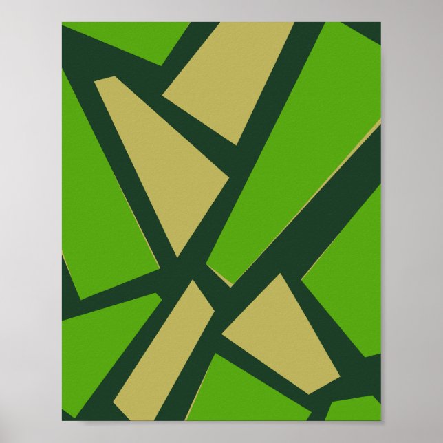 Affiche Une mosaïque de chaos structuré (Devant)