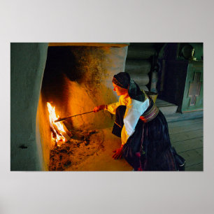 Affiche Une Norvégienne Tendre Le Feu Du Coeur