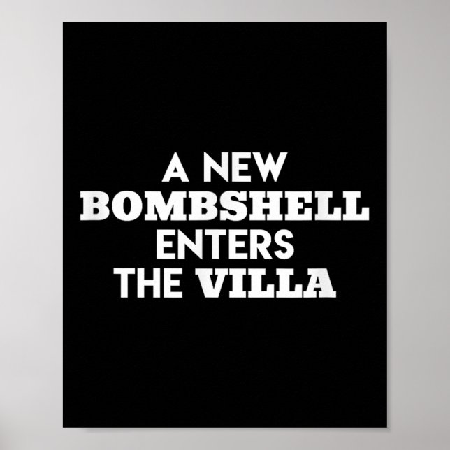Affiche Une nouvelle bombe entre dans l'émission de télévi (Devant)