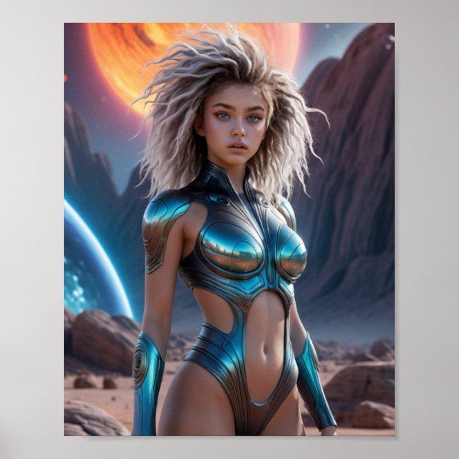 Affiche Une nouvelle vie sur Mars (Devant)