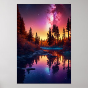 Affiche Une nuit Extraordinaire sous le ciel rouge