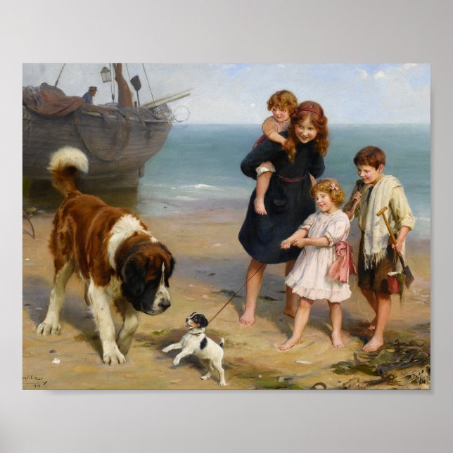 Affiche Une paire improbable | Arthur John Elsley (Devant)