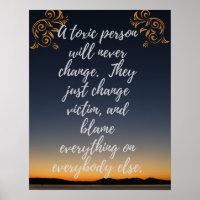 Une personne toxique Wood Wall Art