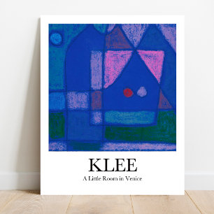 Affiche Une petite chambre à Venise par Paul Klee