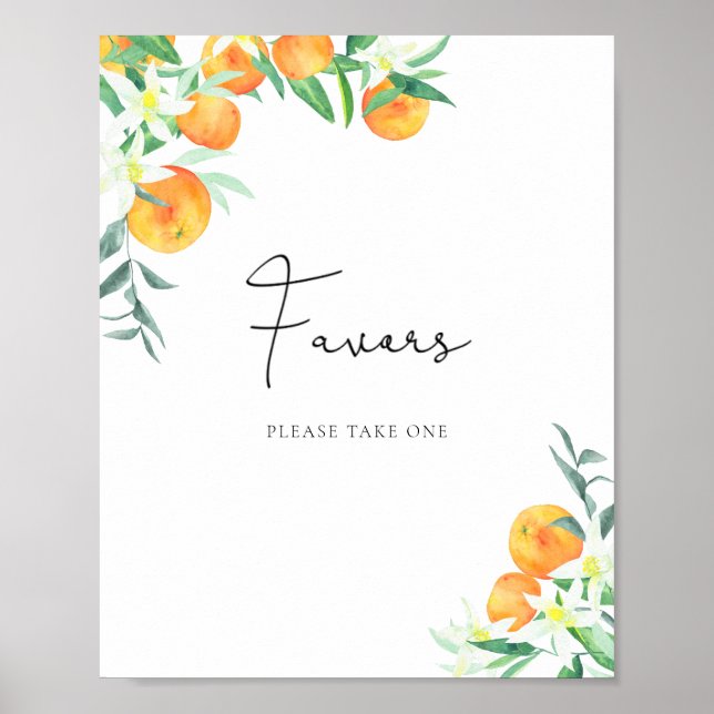 Affiche Une petite mignonne est sur le chemin \ Favors (Devant)