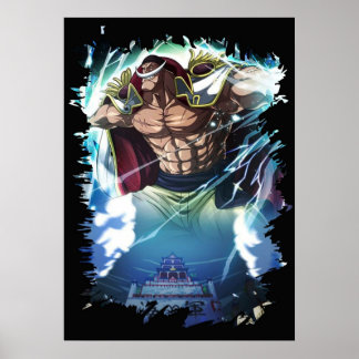 Affiche Une pièce Beauté blanche Pirates Edward Newgate