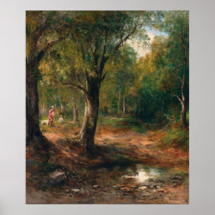 Affiche Une promenade dans la forêt - Emil Barbarini