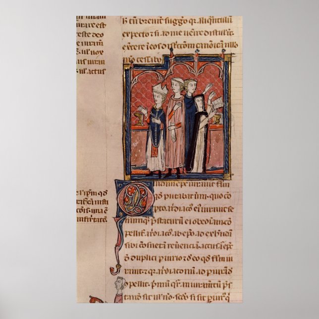 Affiche Une religieuse qui prend ses voeux et sa masse (Devant)