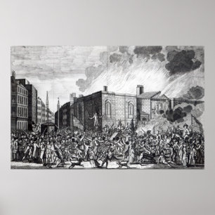 Affiche Une représentation exacte de Burning