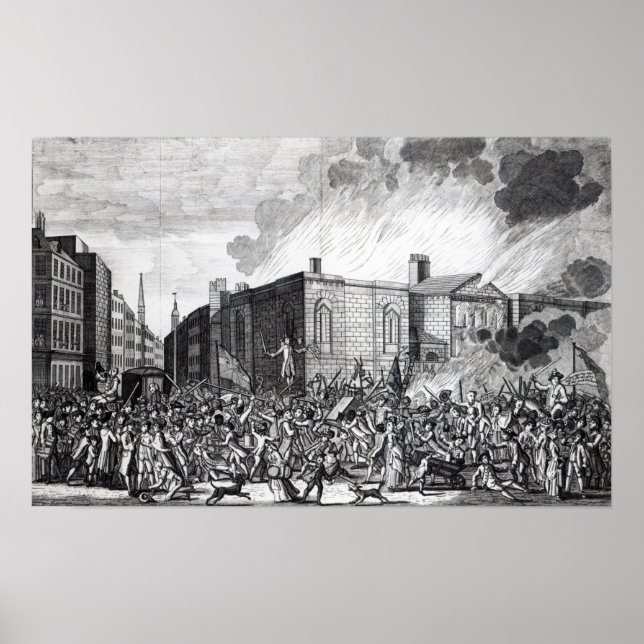 Affiche Une représentation exacte de Burning (Devant)